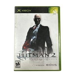 Hitman 2: Silent Assassin (Microsoft XBox) Authentic, CIB, Tested